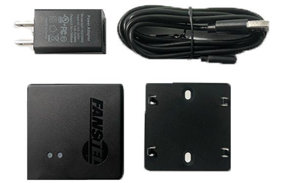 What is included in the box for BM Gateway for streaming sensor data over the internet