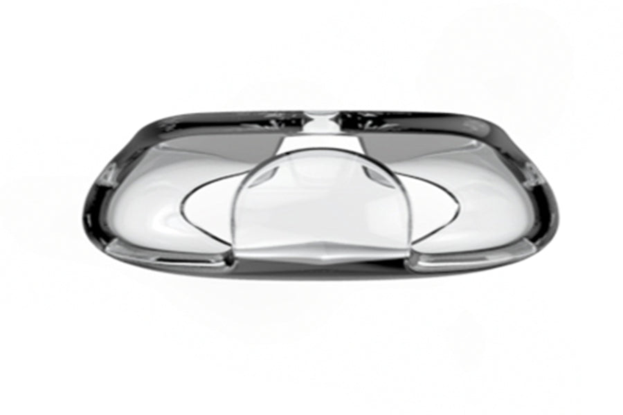 Top view of holder for Bluetooth sensors and data loggers